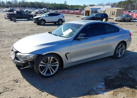 2014 BMW 428I z USA, uszkodzony, nr VIN WBA3N3C57EK230618